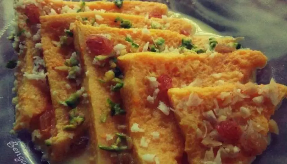 Mango Shahi Tukda: गर्मियों में शरीर को पहुंचाता है ठंडक Mango Shahi Tukda: गर्मियों में शरीर को पहुंचाता है ठंडक