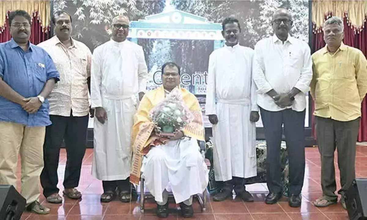 Andhra: मेल्चियोर ने एएलसी प्रिंसिपल का कार्यभार संभाला Andhra: मेल्चियोर ने एएलसी प्रिंसिपल का कार्यभार संभाला