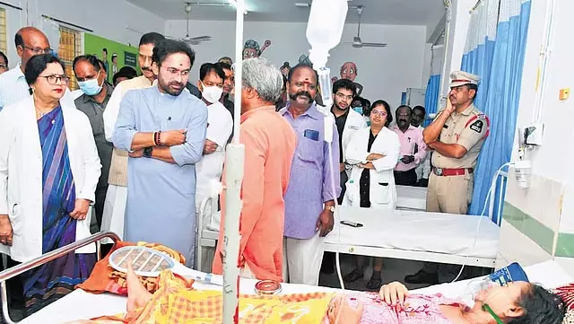 केंद्र ने गोदावरी-बनकाचेरला पर अभी तक कोई निर्णय नहीं लिया: Kishan केंद्र ने गोदावरी-बनकाचेरला पर अभी तक कोई निर्णय नहीं लिया: Kishan