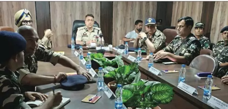DIG NKR ने संजय-2025 के संबंध में सुरक्षा समीक्षा, समन्वय बैठक की DIG NKR ने संजय-2025 के संबंध में सुरक्षा समीक्षा, समन्वय बैठक की