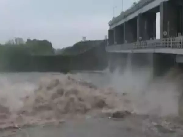 Gujarat: भारी बारिश के बाद जलस्तर बढ़ने पर बोटाद में खंभाड़ा बांध के गेट खोले गए Gujarat: भारी बारिश के बाद जलस्तर बढ़ने पर बोटाद में खंभाड़ा बांध के गेट खोले गए