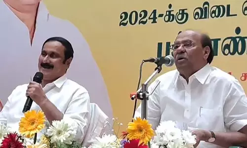 अंबुमणि ने आरोप लगाया कि PMK की अराजकता का कारण DMK है