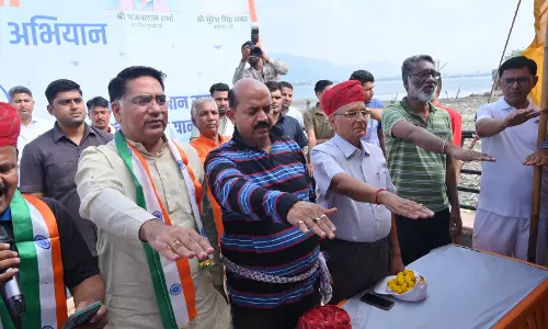 Ajmer में तीन दिवसीय श्रमदान अभियान का हुआ समापन Ajmer में तीन दिवसीय श्रमदान अभियान का हुआ समापन