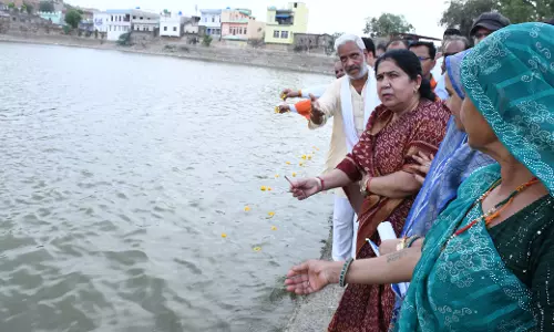 Jaipur : जल स्रोतों की सफाई कर जल संरक्षण व पर्यावरण संवर्धन का दिया संदेश