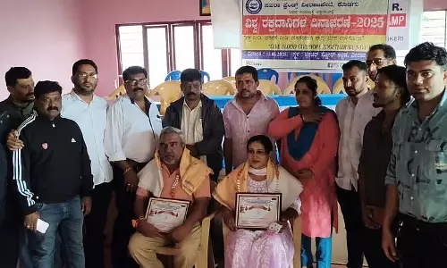 रक्तदान करें और जीवन बचाएं: विधायक ए.एस. पोन्नन्ना