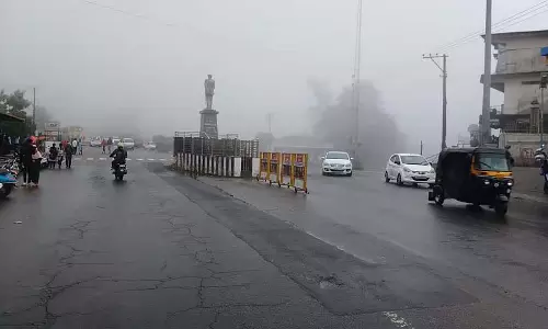 Karnataka : मदिकेरी में ठंडा मौसम Karnataka : मदिकेरी में ठंडा मौसम