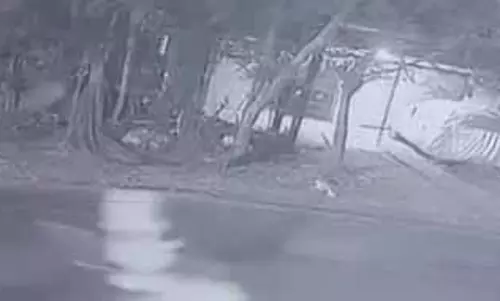 ठेकेदार की हत्या की कोशिश, बदमाश CCTV में कैद