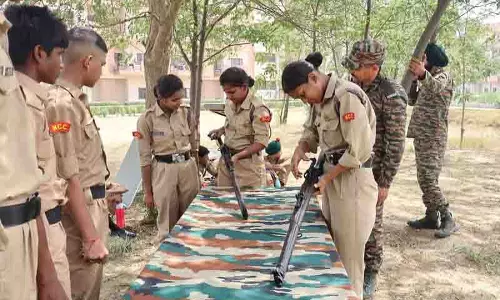 DAV विश्वविद्यालय शिविर में NCC कैडेटों ने राष्ट्र निर्माण में अग्रणी भूमिका निभाई