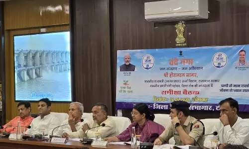 Jaipur: जल संरक्षण को जनआंदोलन बनाएं: समीक्षा बैठक में नागर का आह्वान