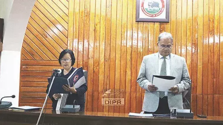 Nino इरालु ने नागालैंड के लोकायुक्त के रूप में शपथ ली