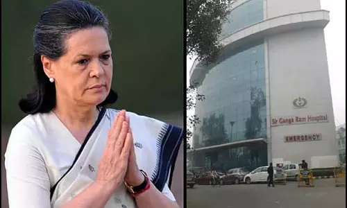 Delhi: सोनिया गांधी की हालत में सुधार, अस्पताल से छुट्टी पर अभी कोई फैसला नही