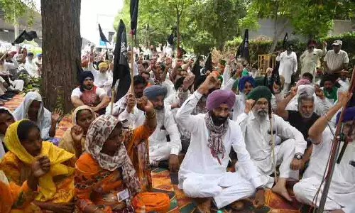 Ludhiana: 35 से अधिक गांवों के किसानों ने सरकार की भूमि पूलिंग नीति का विरोध किया