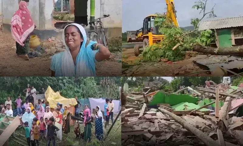 Assam बेदखली अभियान ग्वालपाड़ा में 1,555 बीघा जमीन खाली कराई गई