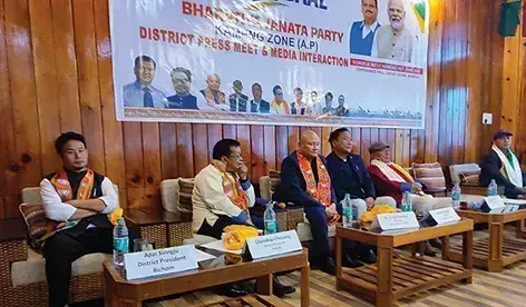 Arunachal: भाजपा ने मीडिया से बातचीत कार्यक्रम आयोजित किया