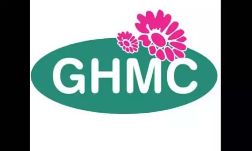 भाजपा पार्षदों ने GHMC मुख्यालय पर किया प्रदर्शन