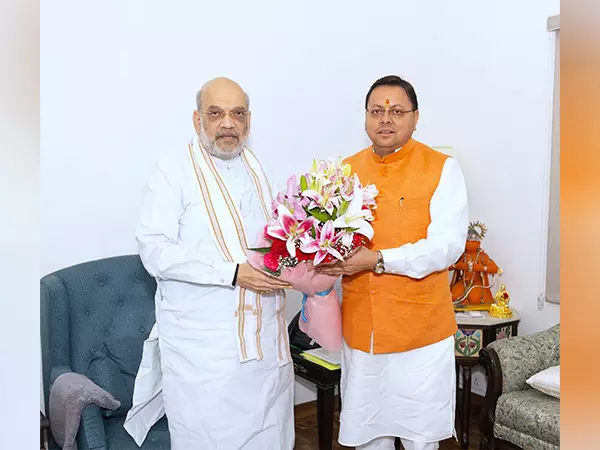 मुख्यमंत्री धामी ने दिल्ली में Amit Shah से मुलाकात की मुख्यमंत्री धामी ने दिल्ली में Amit Shah से मुलाकात की