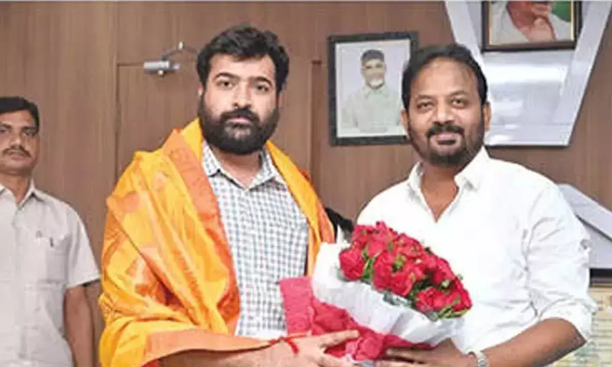 Andhra: जेसी सुभम बंसल नए TUDA वीसी हैं Andhra: जेसी सुभम बंसल नए TUDA वीसी हैं