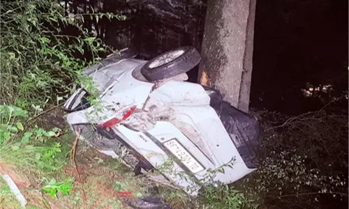 Kullu: वाहन खाई में गिरा, सवार 7 लोग घायल