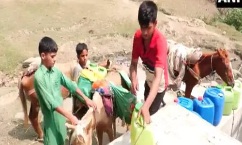 Jammu and Kashmir: उधमपुर जिले के संग्याल गांव में पानी का संकट