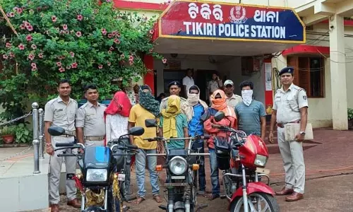 Odisha : छह बाइक चोर गिरफ्तार