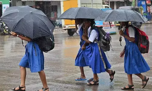 भारी बारिश के कारण Shivamogga के कुछ हिस्सों में स्कूल बंद