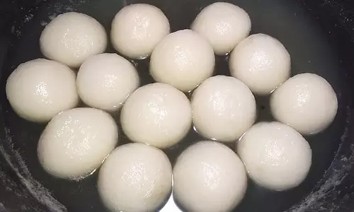 Rice rasgulla: घर पर बनाएं  शानदार मिठाई