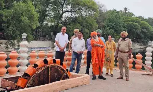 जल संरक्षण के लिए उठाए गए कदमों का आकलन करने के लिए केंद्रीय टीम ने Kapurthala का दौरा किया जल संरक्षण के लिए उठाए गए कदमों का आकलन करने के लिए केंद्रीय टीम ने Kapurthala का दौरा किया