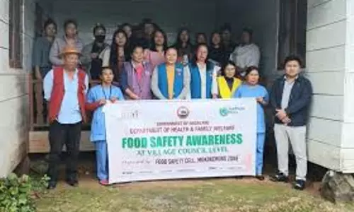 Nagaland : ज़ुन्हेबोटो गांवों में खाद्य सुरक्षा जागरूकता अभियान Nagaland : ज़ुन्हेबोटो गांवों में खाद्य सुरक्षा जागरूकता अभियान