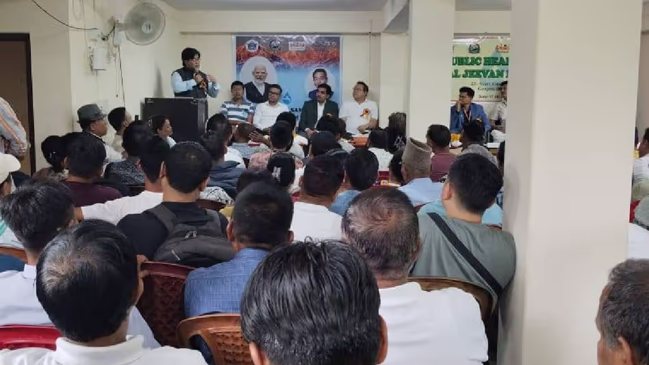 Sikkim : 23 श्यारी निर्वाचन क्षेत्र में जल जीवन मिशन की प्रगति पर जन सुनवाई आयोजित की गई
