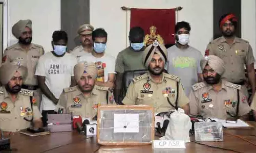 Amritsar: अंतरराष्ट्रीय ड्रग, हवाला रैकेट का भंडाफोड़, 6 गिरफ्तार