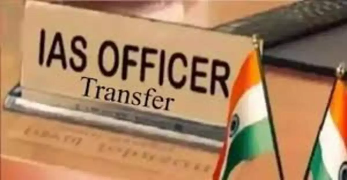Ranchi: झारखंड में 56 IAS अधिकारियों का तबादला, प्रशासनिक हलचल तेज Ranchi: झारखंड में 56 IAS अधिकारियों का तबादला, प्रशासनिक हलचल तेज