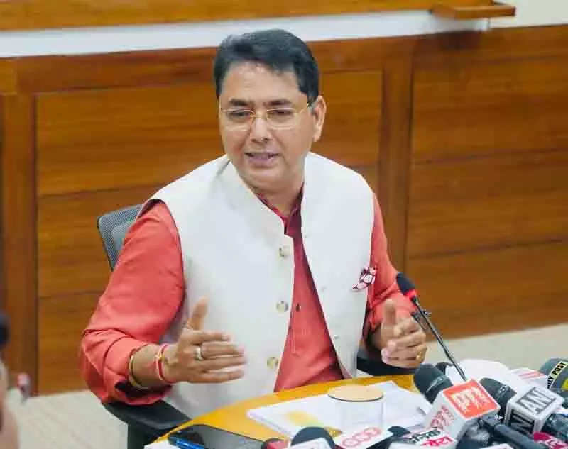 Aman Arora का दावा, पंजाब में सेवा वितरण में लंबित मामले सबसे कम Aman Arora का दावा, पंजाब में सेवा वितरण में लंबित मामले सबसे कम