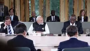 जी7 शिखर सम्मेलन में मोदी ने आतंकवाद के खिलाफ वैश्विक कार्रवाई का आग्रह किया जी7 शिखर सम्मेलन में मोदी ने आतंकवाद के खिलाफ वैश्विक कार्रवाई का आग्रह किया