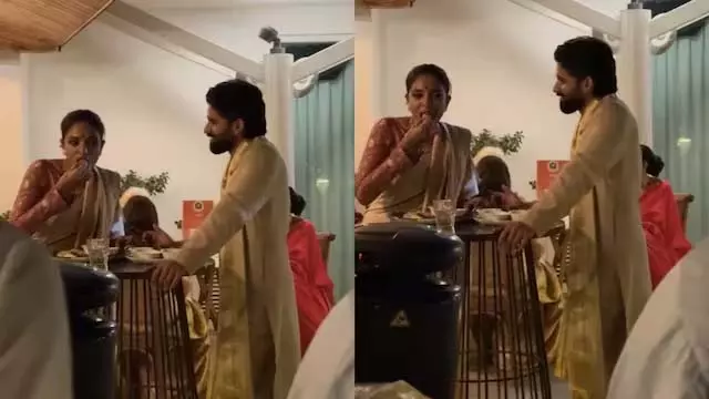 Sobhita Dhulipala : डोसे का उठाया लुत्फ, नागा चैतन्य की मुस्कान ने खींचा ध्यान Sobhita Dhulipala : डोसे का उठाया लुत्फ, नागा चैतन्य की मुस्कान ने खींचा ध्यान