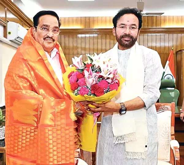 Kishan Reddy : बानाकाछार पर निर्णय किसी भी राज्य के साथ अन्याय से बचने के लिए लिया गया Kishan Reddy : बानाकाछार पर निर्णय किसी भी राज्य के साथ अन्याय से बचने के लिए लिया गया