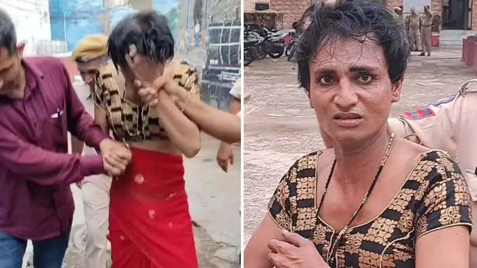 फरार हिस्ट्रीशीटर बना नकली औरत! पुलिस ने किया मामलें में बड़ा खुलासा फरार हिस्ट्रीशीटर बना नकली औरत! पुलिस ने किया मामलें में बड़ा खुलासा