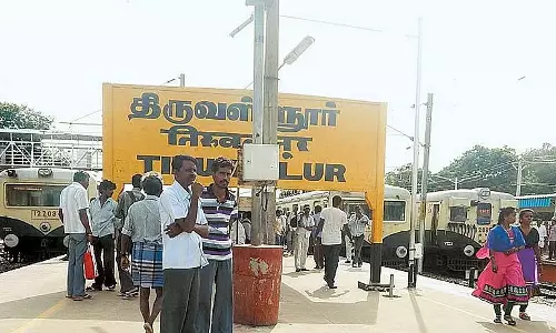 Tamil Nadu : आज 25 उपनगरीय इलेक्ट्रिक ट्रेनें रद्द