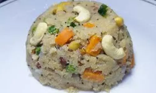 Rava Upma फाइबर से भरपूर , पूरे दिन मिलेगी एनर्जी