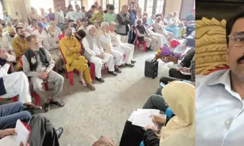विधायक अहसान परदेसी ने जनता दरबार का आयोजन किया