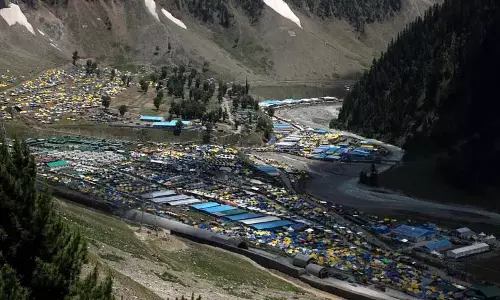 CRPF ने अमरनाथ यात्रा के जम्मू बेस कैंप के आसपास सफाई अभियान चलाया