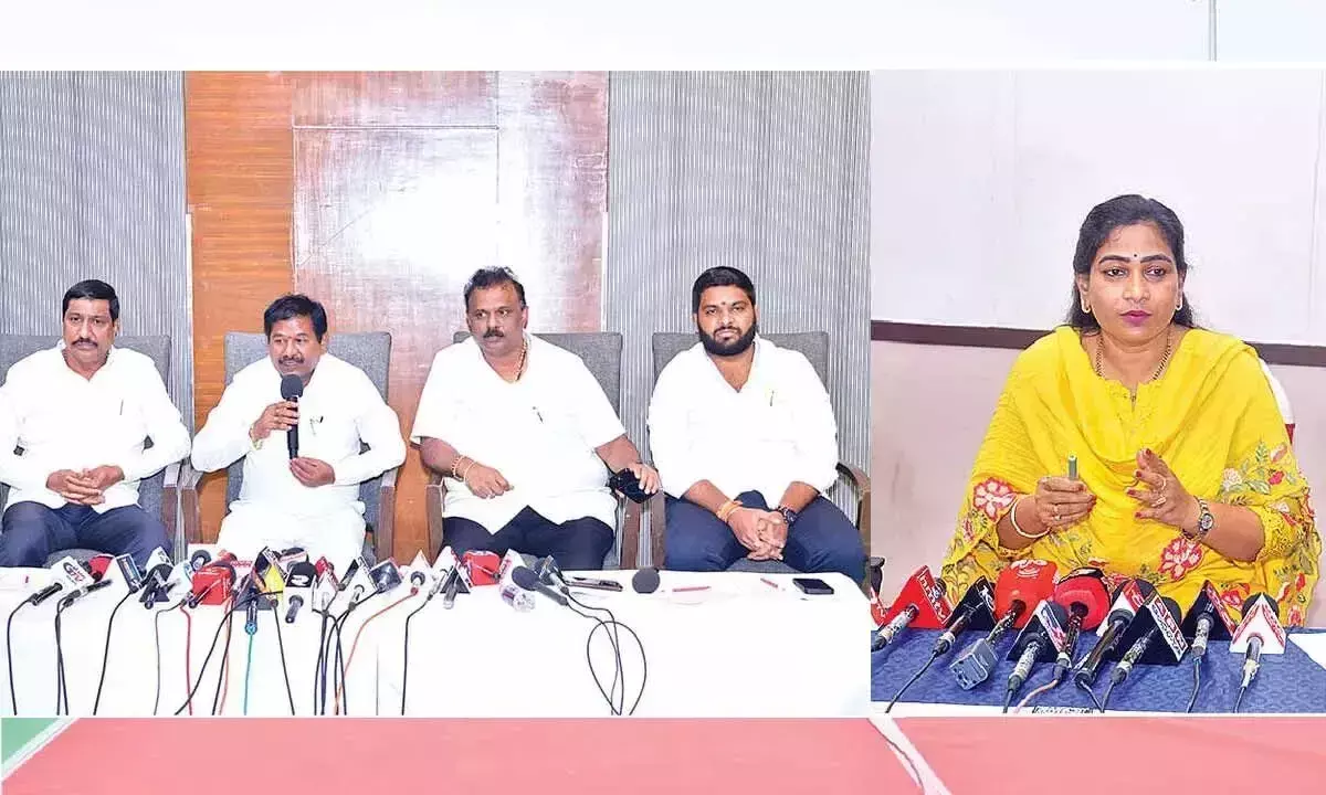 Andhra: जगन राज्य में कानून-व्यवस्था को बिगाड़ रहे हैं: गृह मंत्री Andhra: जगन राज्य में कानून-व्यवस्था को बिगाड़ रहे हैं: गृह मंत्री