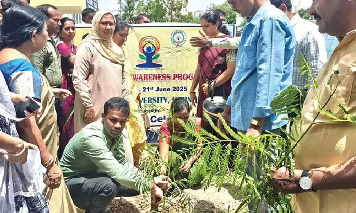 Andhra: प्रतिदिन योग का अभ्यास करें