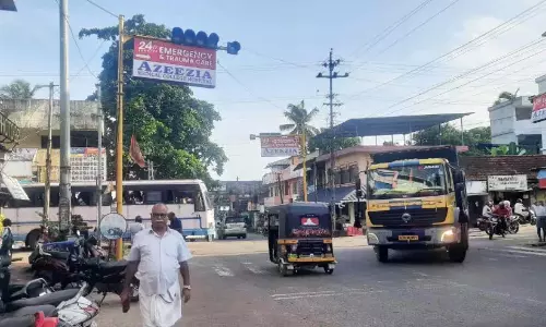 पूयाप्पल्ली जंक्शन पर सिग्नल लाइट के साथ छेड़छाड़ की गई; कोई कार्रवाई नहीं की गई