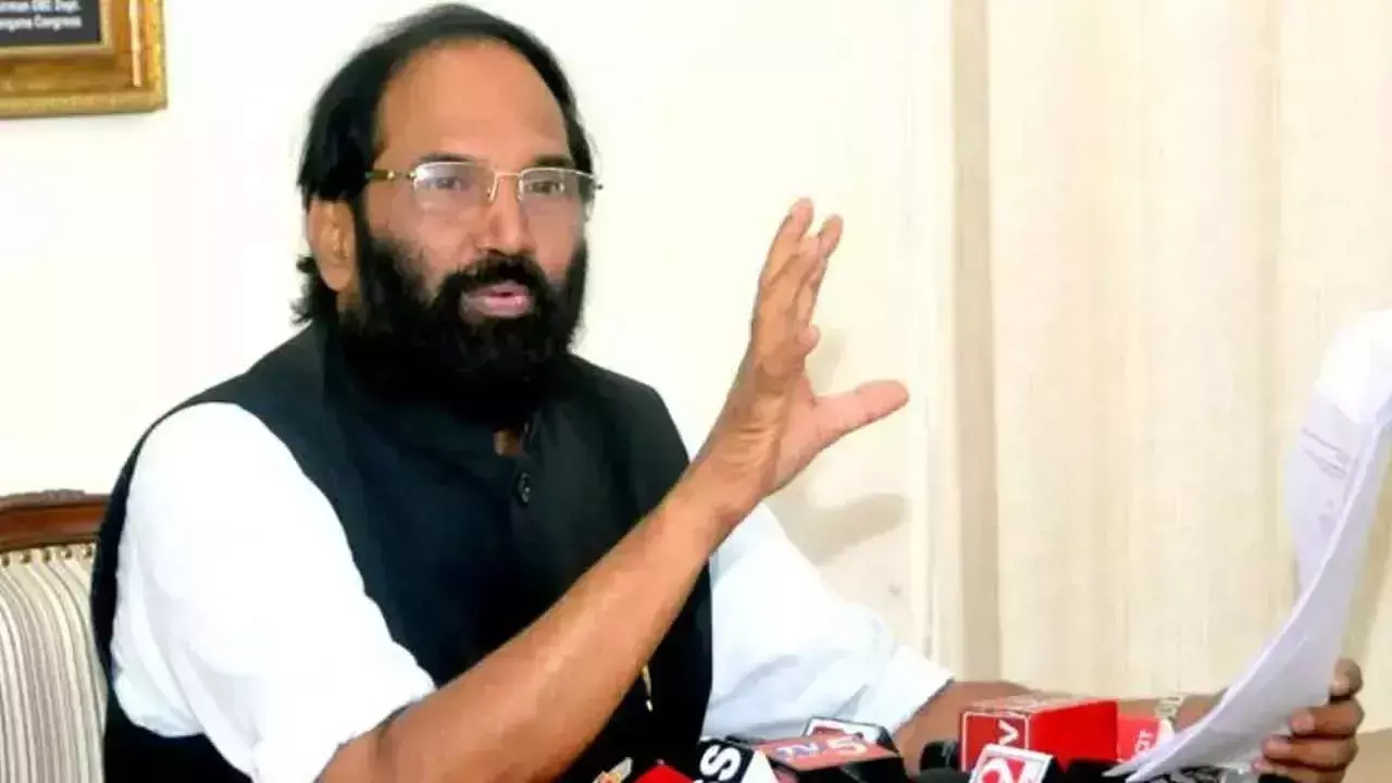 Uttam Kumar Reddy ने गोदावरी-बंकाचर्ला परियोजना पर सीआर पाटिल के साथ बैठक के बारे में जानकारी दी