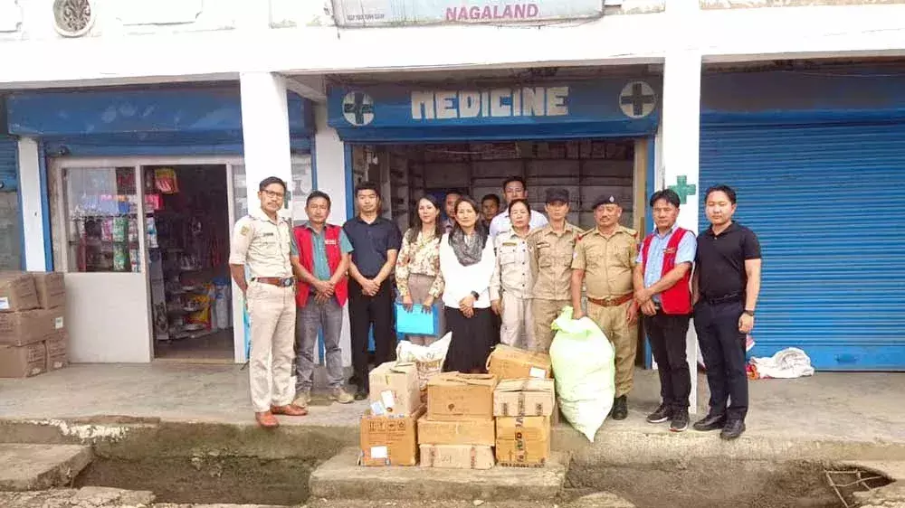 Nagaland : मोकोकचुंग में ड्रग लाइसेंस पर प्रवर्तन अभियान चलाया गया