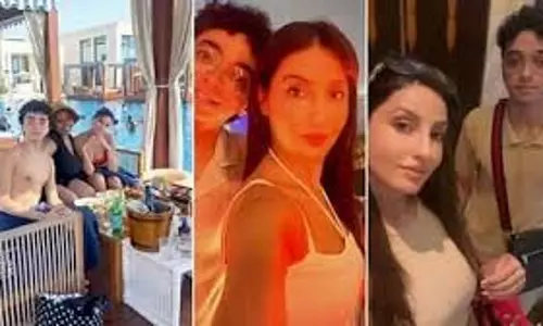 Nora Fatehi : वेकेशन डायरीज सोशल मीडिया पर वायरल Nora Fatehi : वेकेशन डायरीज सोशल मीडिया पर वायरल