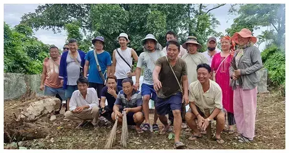 Arunachal: स्वर्गीय डॉ. डेयिंग एरिंग कब्रिस्तान में सामाजिक सेवाएं आयोजित की गईं