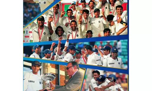 कैसे द वॉल ने इंग्लैंड में श्रृंखला जीत के साथ भारत को 2007 विश्व कप के बाद के संकट से बाहर निकाला कैसे द वॉल ने इंग्लैंड में श्रृंखला जीत के साथ भारत को 2007 विश्व कप के बाद के संकट से बाहर निकाला