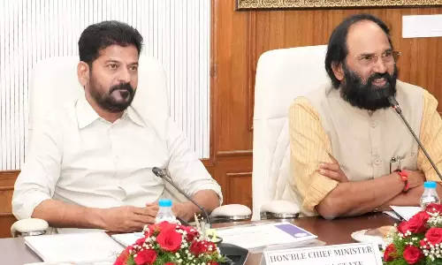 रेवंत ने तेलंगाना की जल समस्या के लिए KCR को जिम्मेदार ठहराया रेवंत ने तेलंगाना की जल समस्या के लिए KCR को जिम्मेदार ठहराया