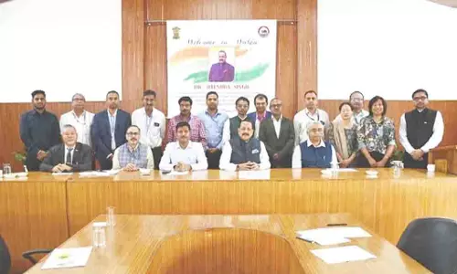 Jitendra Singh ने पूर्वोत्तर विज्ञान संस्थानों की समीक्षा की